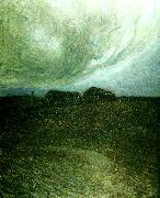 Eugene Jansson molning luft Germany oil painting artist